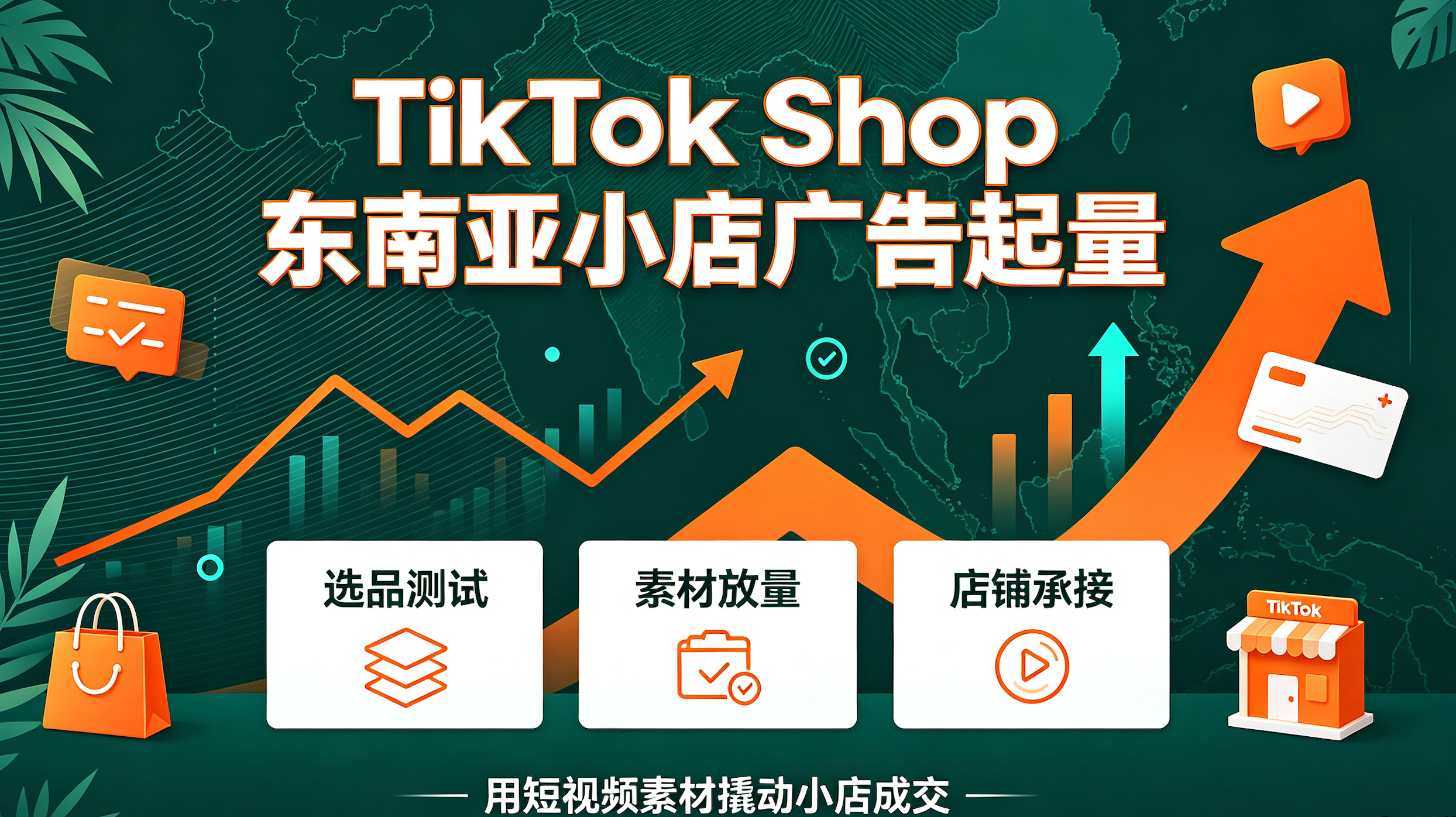 TikTok Shop 东南亚小店广告起量后如何稳增长?3 个关键增长变量